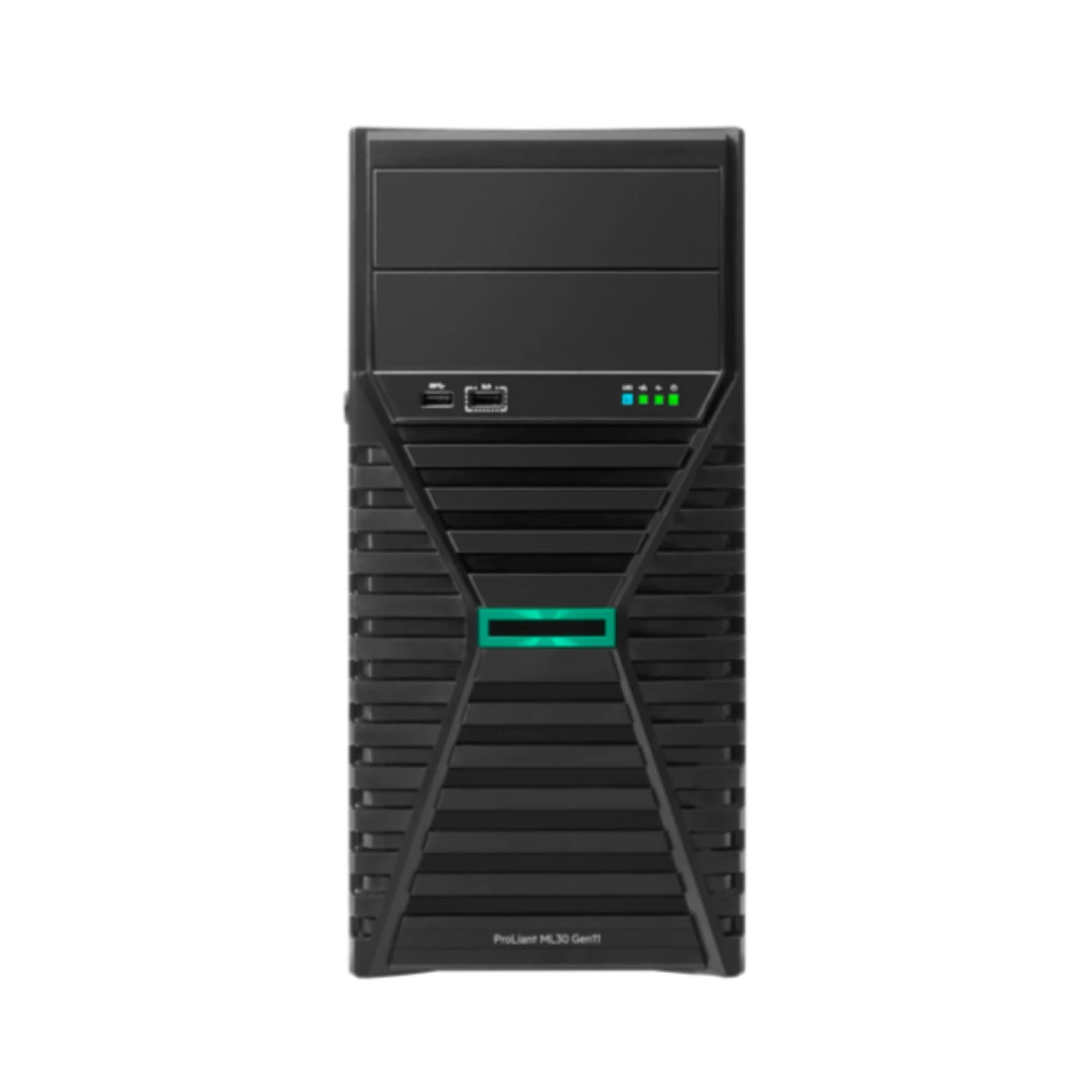 HPE ProLiant ML30 Gen11 Tower Server (Intel Xeon 6325P, 32GB RAM, 2×1TB SATA HDD, 500W PSU) - P86718-375