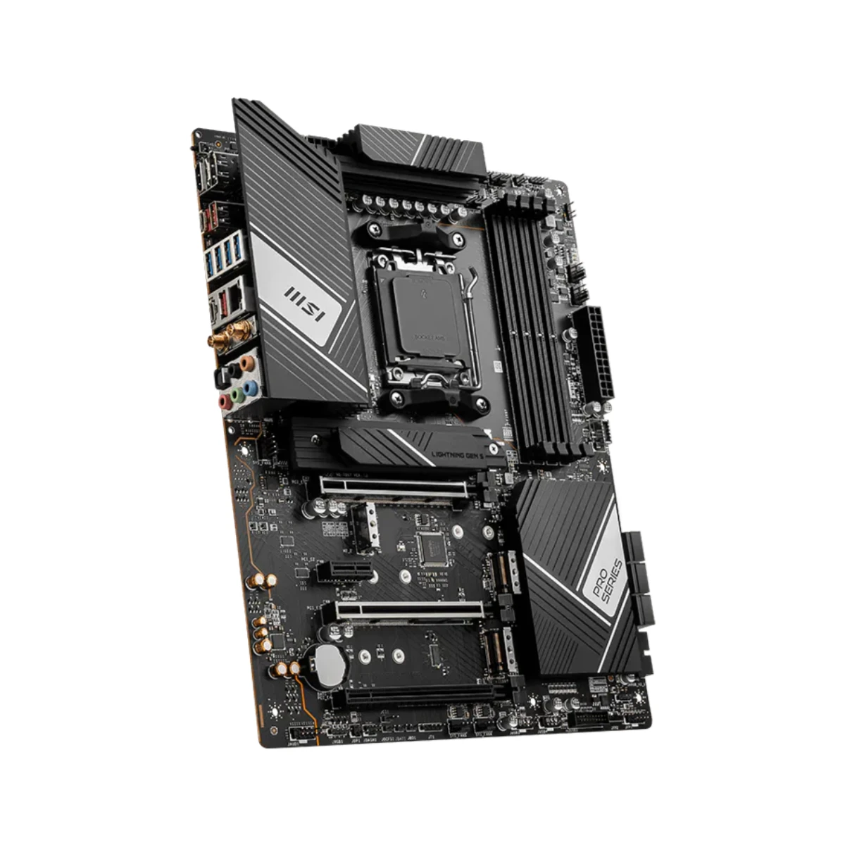 MSI PRO X670-P WiFi AMD AM5 ATX Gaming Motherboard - 911-7D67-006 view 3