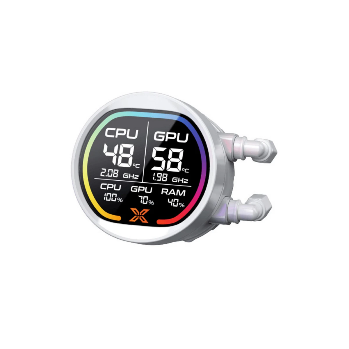 XIGMATEK LK Pro 360 Digital PWM ARGB Liquid CPU Cooler - Arctic | EN47411 view 4