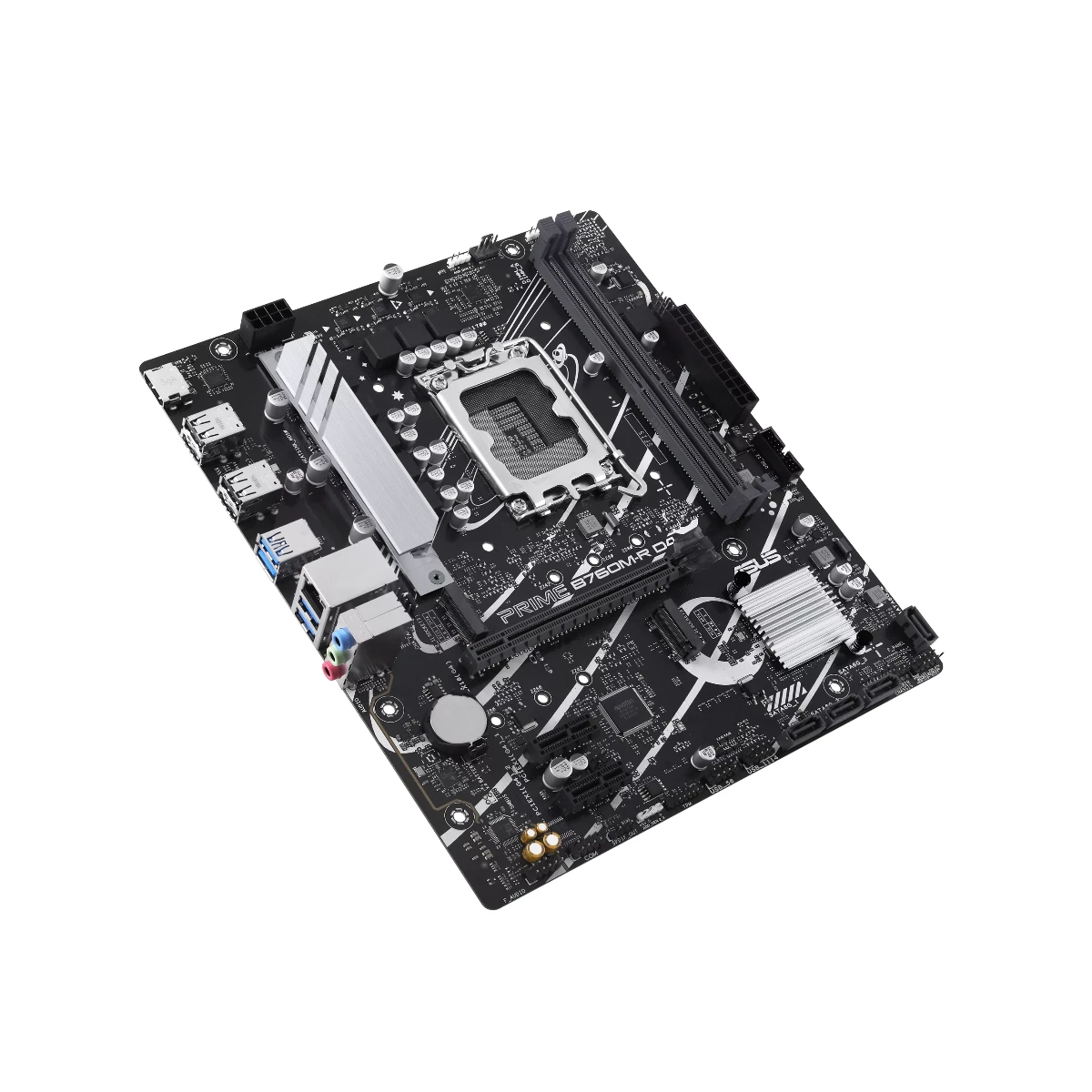 ASUS PRIME B760M-R D4 LGA 1700 Micro-ATX Motherboard - 90MB1HA0-M1EAY0 view 3
