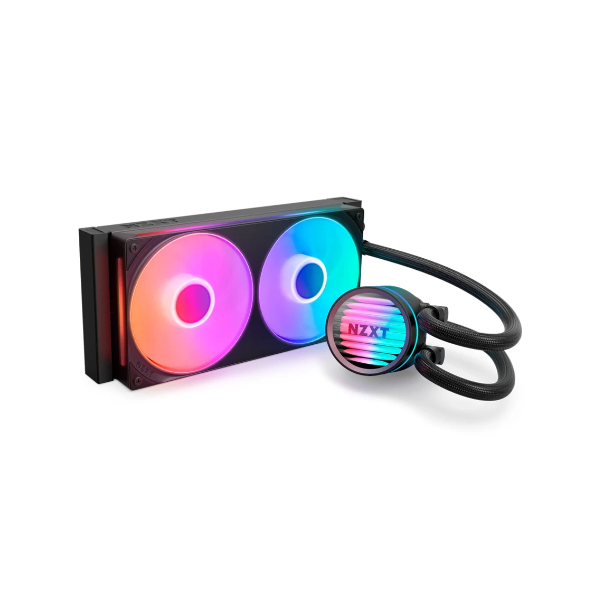 NZXT 240mm Kraken Core RGB CPU Liquid Cooler – Black - RL-KR24C-B1