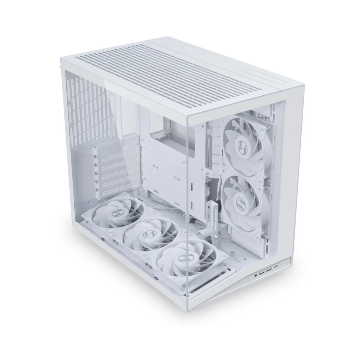 Lian Li O11 Dynamic Mini V2 Flow ATX Case - White | G99.O11DMIV2FW.00
