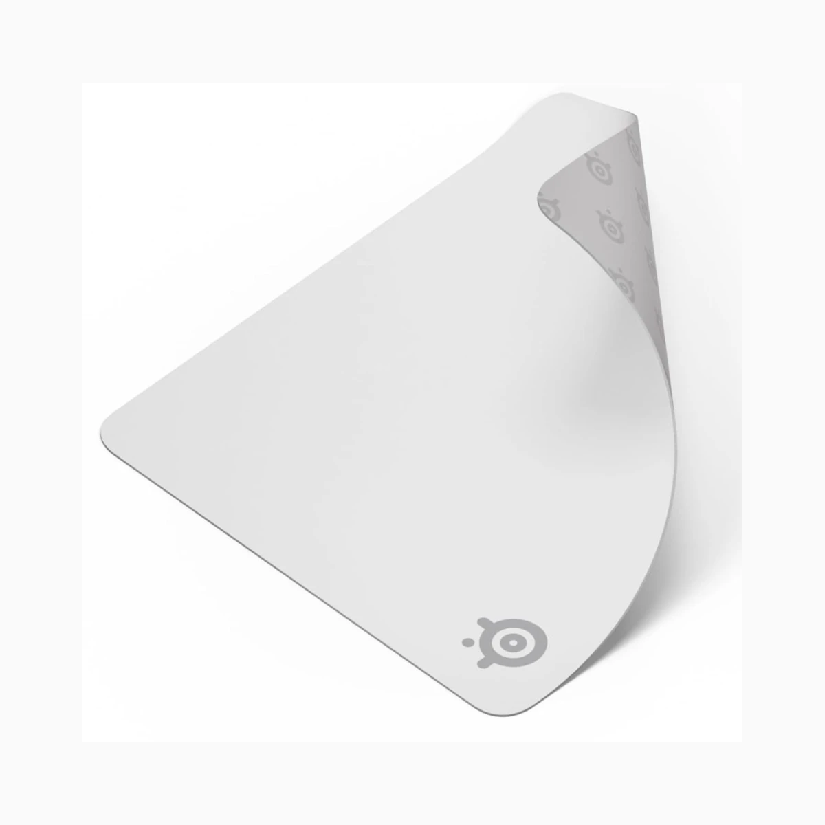 SteelSeries QcK Cloth Gaming Mouse Pad (Large) - White (Micro-woven Cloth, Non-Slip Base, Large Size, Durable) - 63464 view 2