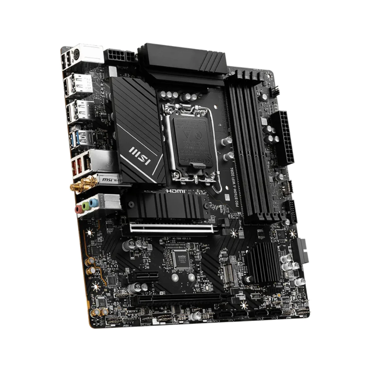 MSI PRO B760M-A WiFi DDR4 Micro-ATX Gaming Motherboard Intel LGA 1700 - 911-7D99-001 view 4