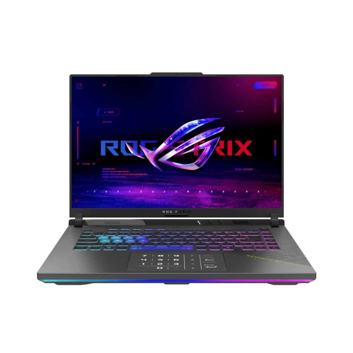ASUS ROG Strix G16 Gaming Laptop (GeForce RTX 5070 Ti, AMD Ryzen 9 8940HX, 32GB RAM, 1TB SSD, 16" WUXGA 165Hz, Windows 11 Home, Gray) - G614PR-RV009W