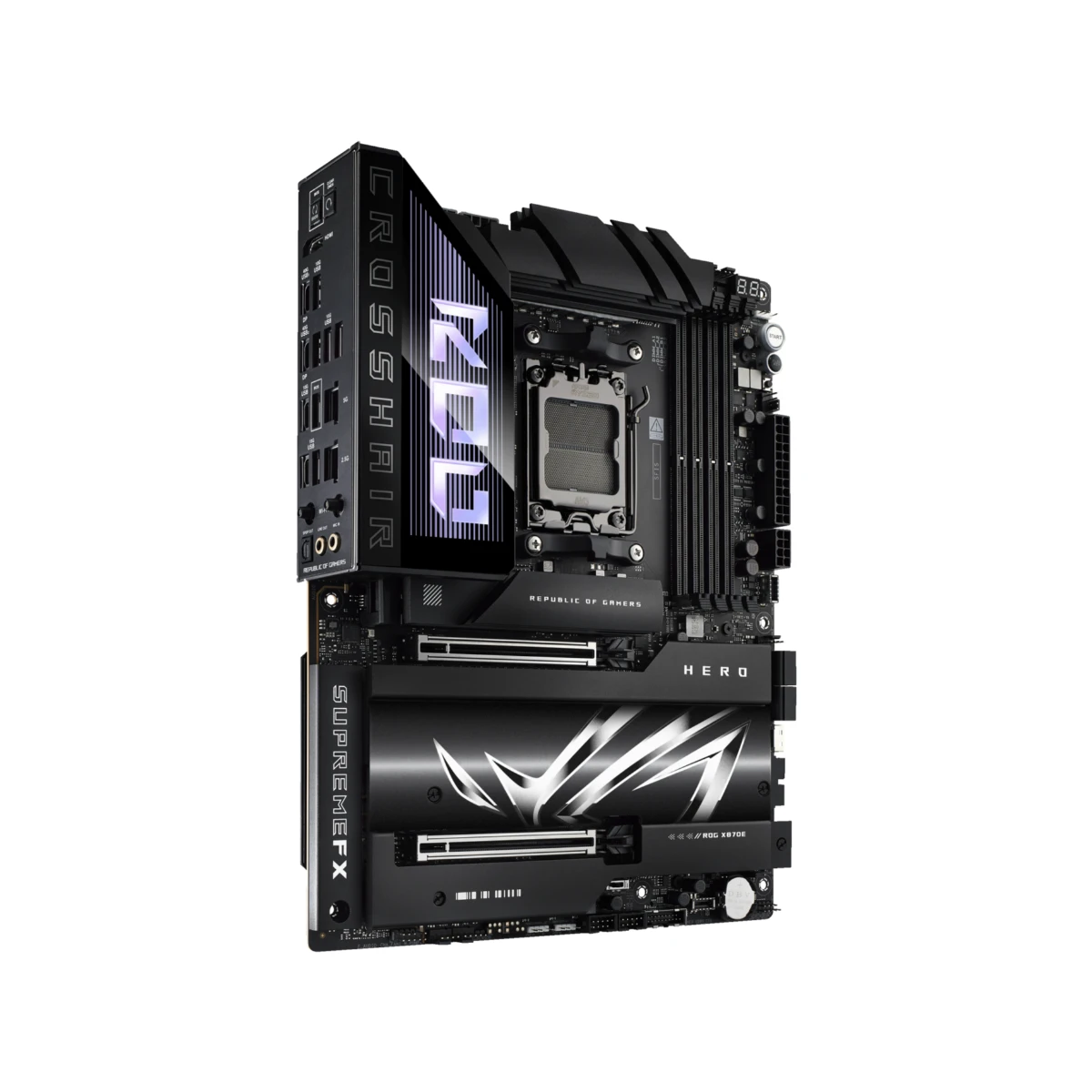 ASUS ROG CROSSHAIR X870E HERO DDR5 AMD AM5 ATX Motherboard - 90MB1IE0-M0EAY0 view 3