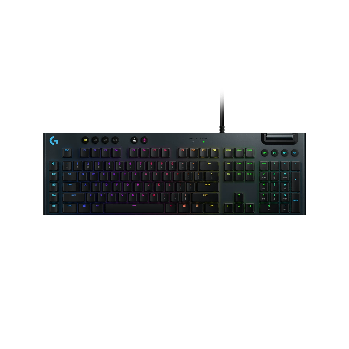 Logitech G815 LIGHTSYNC RGB Mechanical Tactile Gaming Keyboard - Black | 920-008992