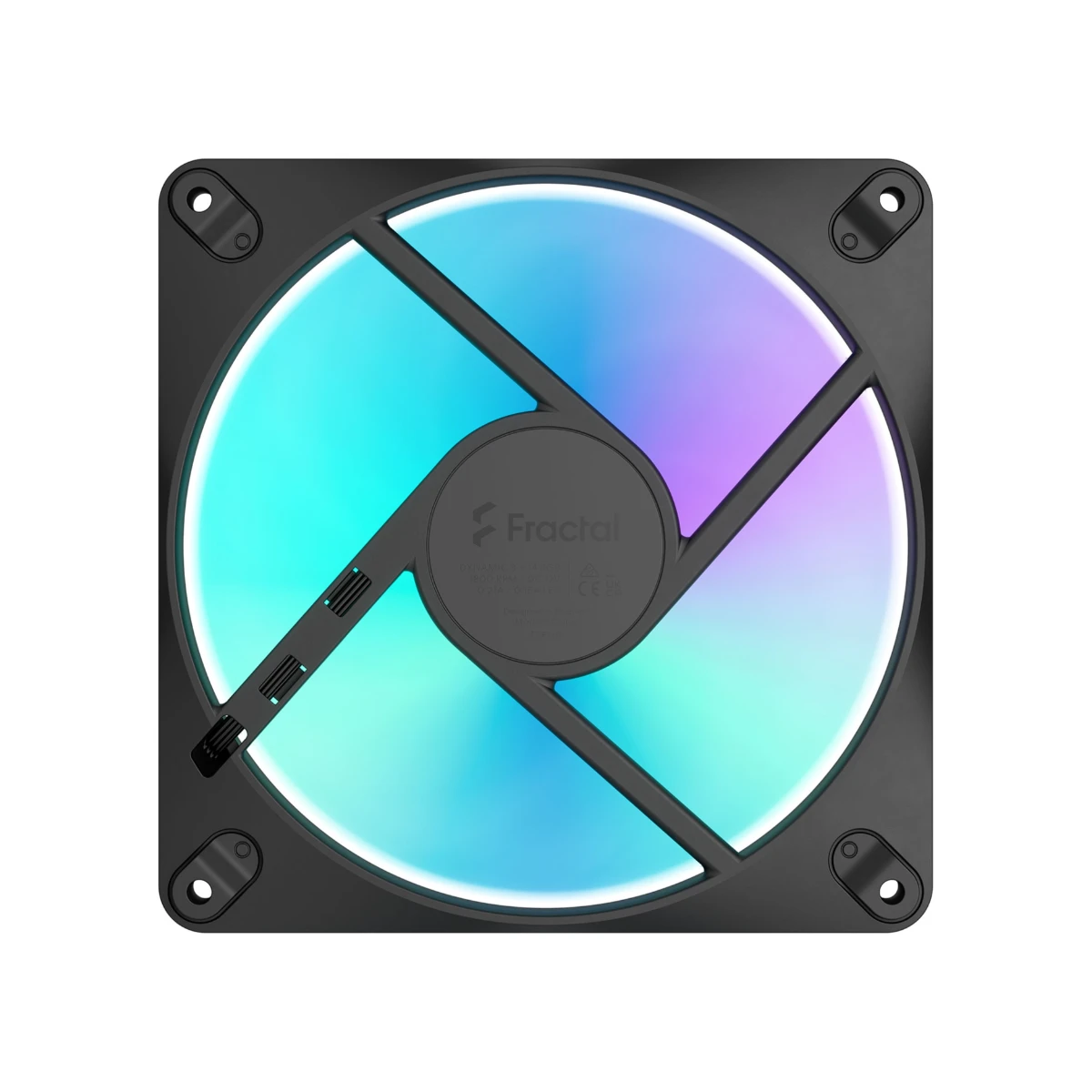 Fractal Design Dynamic 3 14 RGB Fan - Black | FD-F-DR3-1401 view 4