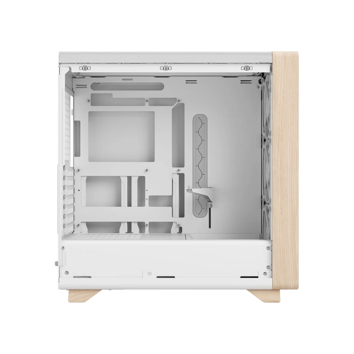 Fractal Design Summit Chalk TG Mid Tower Case - White | FD-C-SUM1A-02 view 2