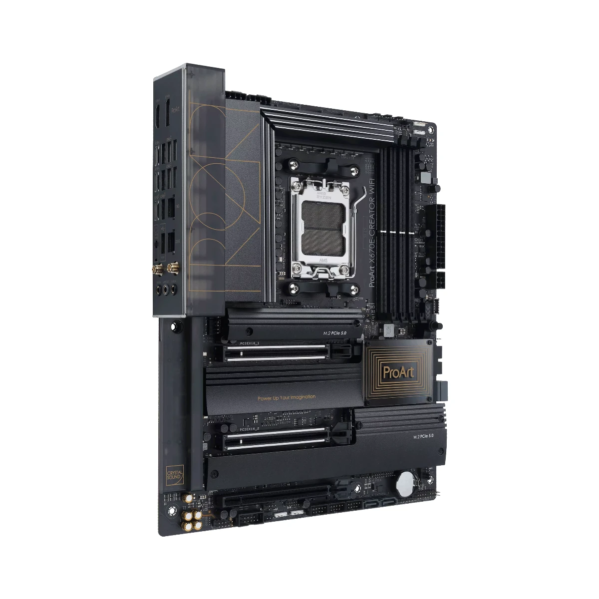 ASUS ProArt X670E-CREATOR WiFi ATX Motherboard AMD AM5 DDR5 PCIe 5.0 - 90MB1B90-M0EAY0 view 3