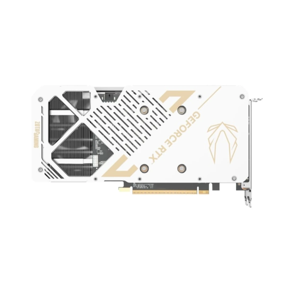 ZOTAC GAMING GeForce RTX 5070 Twin Edge OC White Edition Graphics Card, 12GB GDDR7, DLSS 4 - ZT-B50700Q-10P view 4