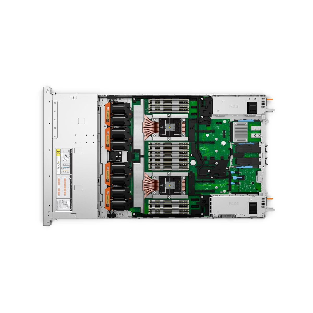 Dell PowerEdge R6725 Rack Server (Dual AMD EPYC 9005 Series Processors, Up to 6TB DDR5 RDIMM RAM) - R6725 view 4