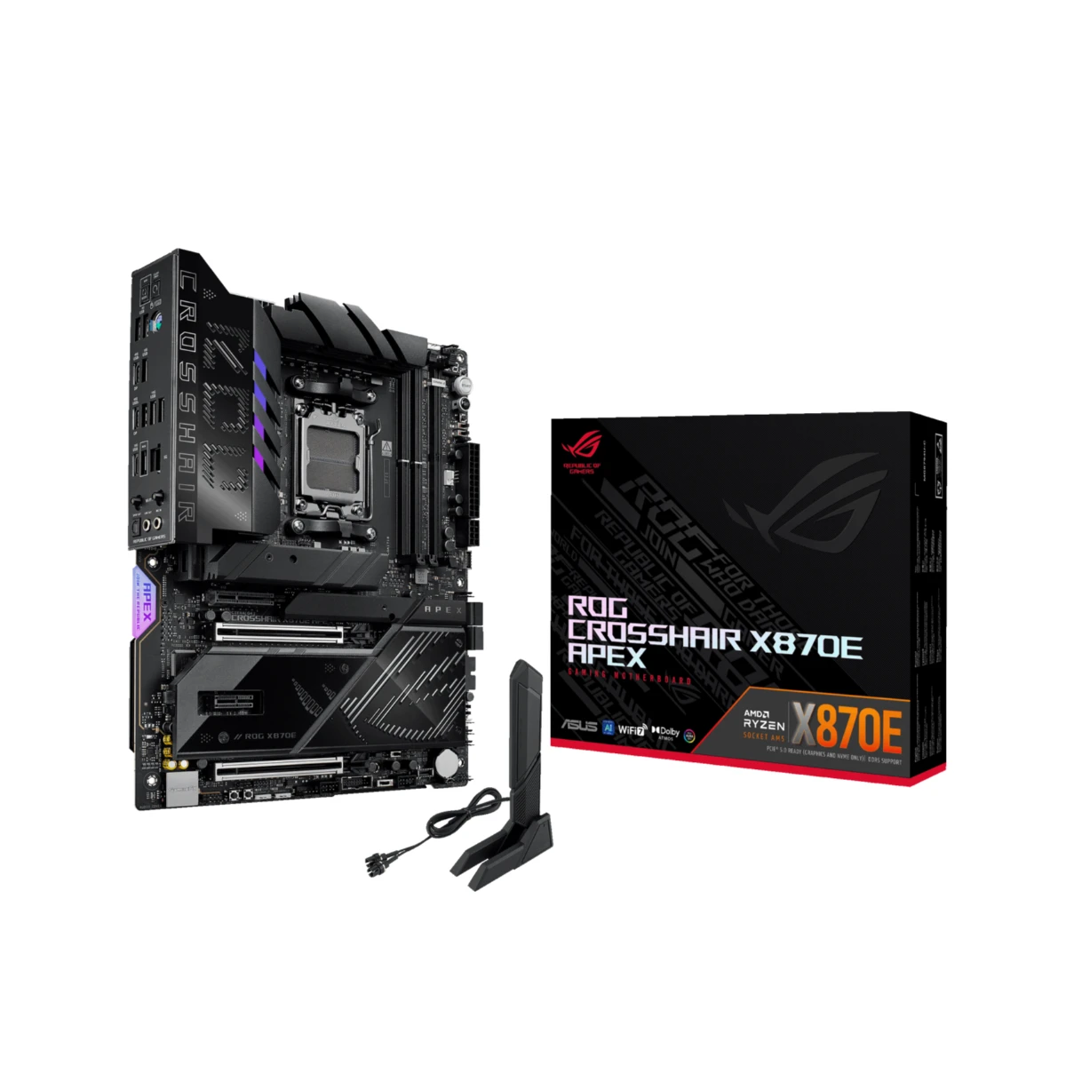 ASUS ROG CROSSHAIR X870E APEX ATX Motherboard - 90MB1KR0-M0EAY0