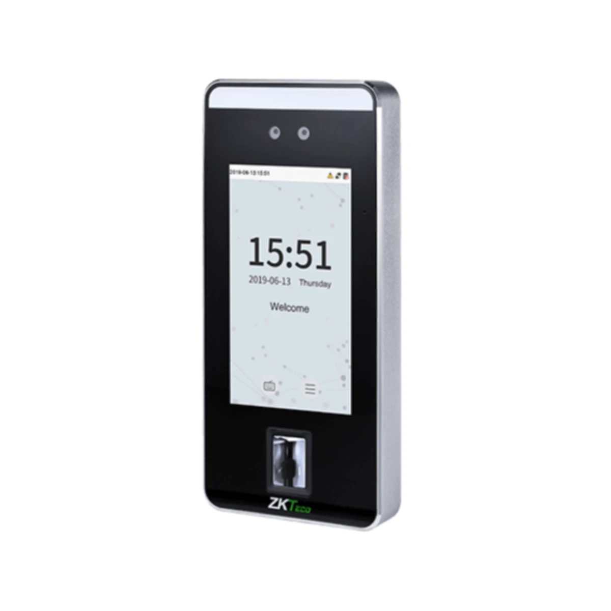 ZKTeco SpeedFace-V5L Visible Light Facial Recognition Time Attendance Terminal - SpeedFace-V5L view 2