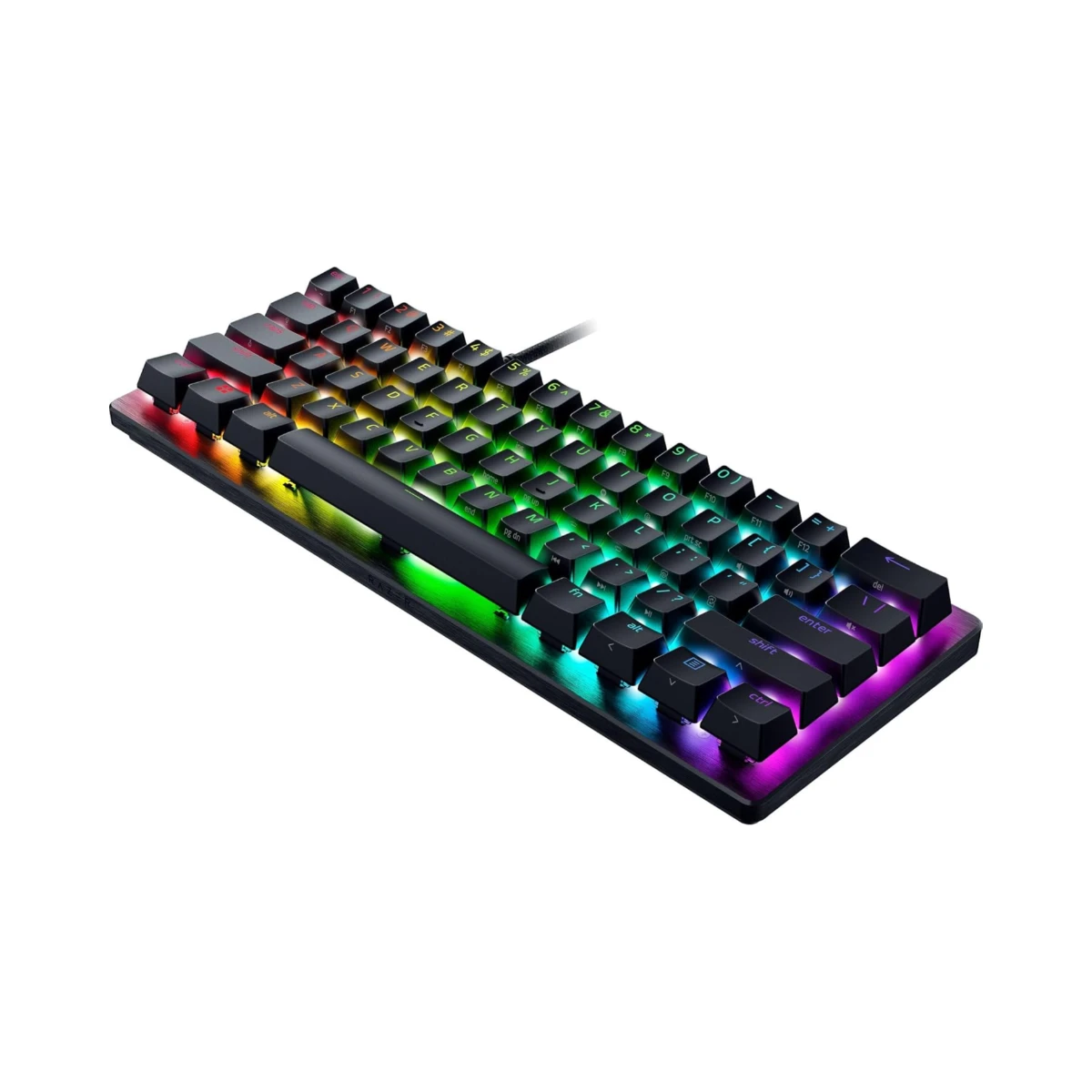 Razer Huntsman V3 Pro Mini Analog Optical Gaming Keyboard - Black (US Layout, Analog Optical Switches, Compact 60% Design, Razer Chroma RGB) - RZ03-04990200-R3U1 view 4
