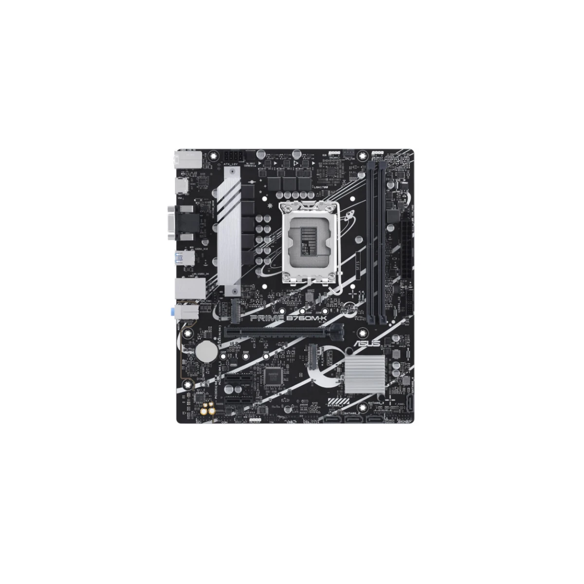 Asus PRIME B760M-K LGA 1700 mATX Motherboard - Black | 90MB1FI0-M0EAYO view 2