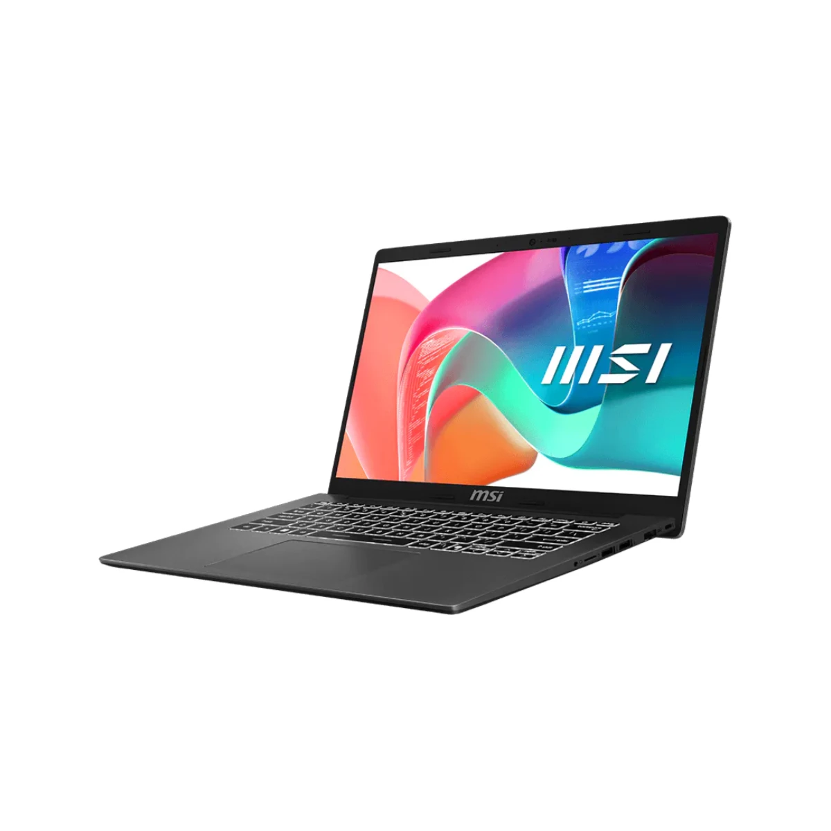 MSI Modern 14 F13MG Laptop (Intel Graphics, Intel Core i5 1335U, 8GB RAM, 512GB SSD, 14" FHD, Windows 11 Home, Silver) - 9S7-14S122-053 view 2