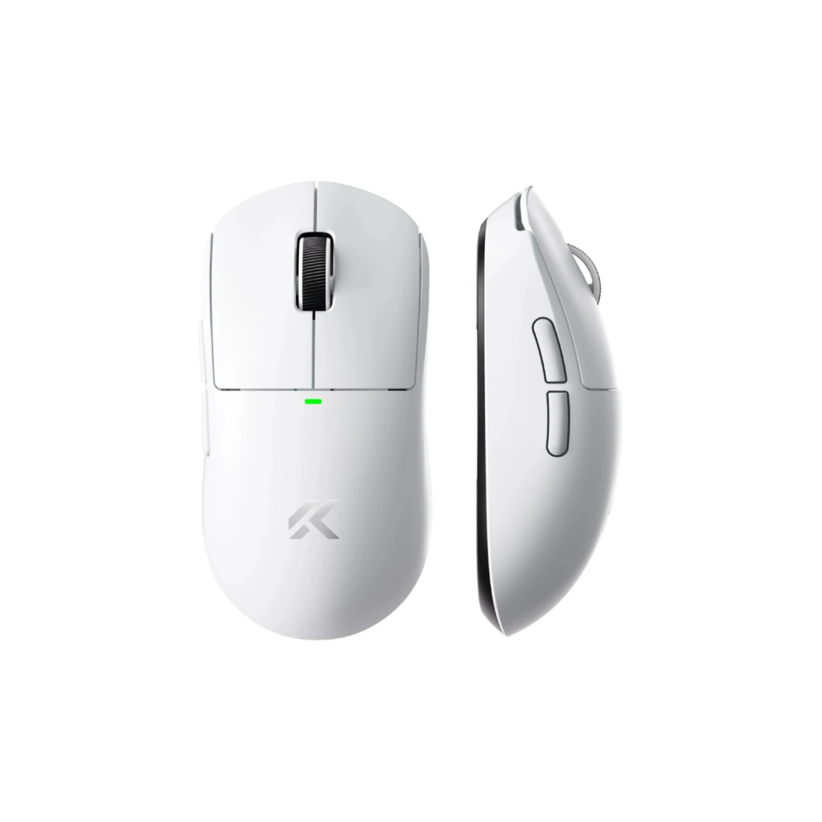 MCHOSE A5 V3 Ultralight 8K Wireless Ergonomic Gaming Mouse - White | MC-A5V3-2