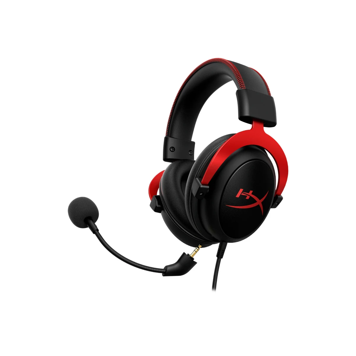 HyperX Cloud II 7.1 Surround Sound Gaming Headset - Black/Red | KHX-HSCP-RD view 2