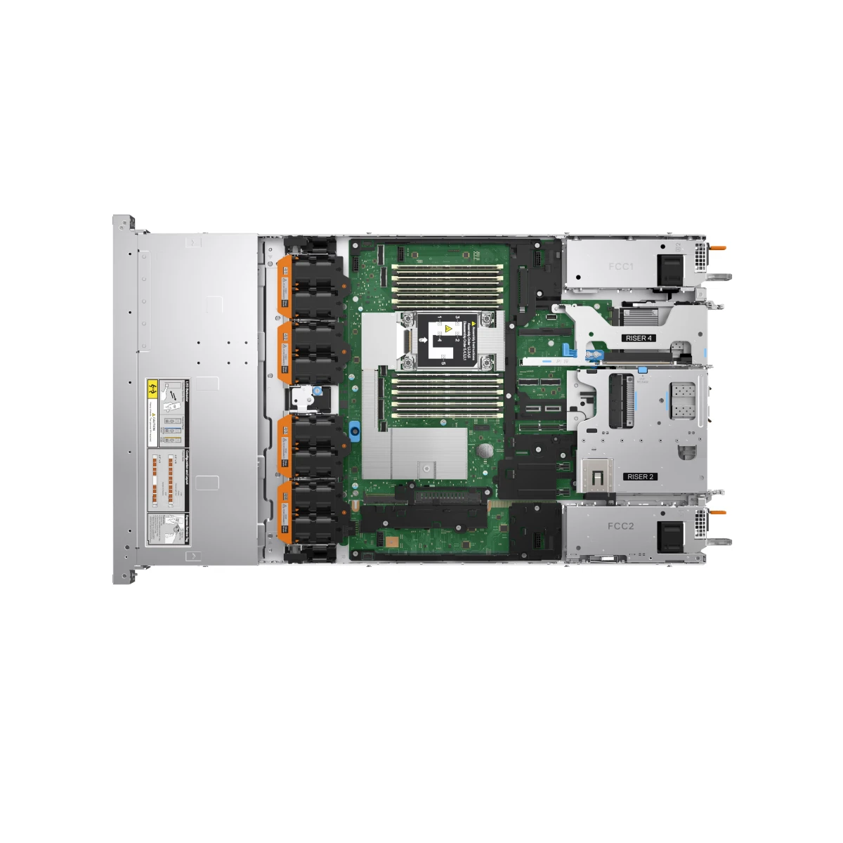 Dell PowerEdge R470 Rack Server (Intel Xeon 6 Processor, Up to 4TB DDR5 RDIMM RAM) - R470 view 3