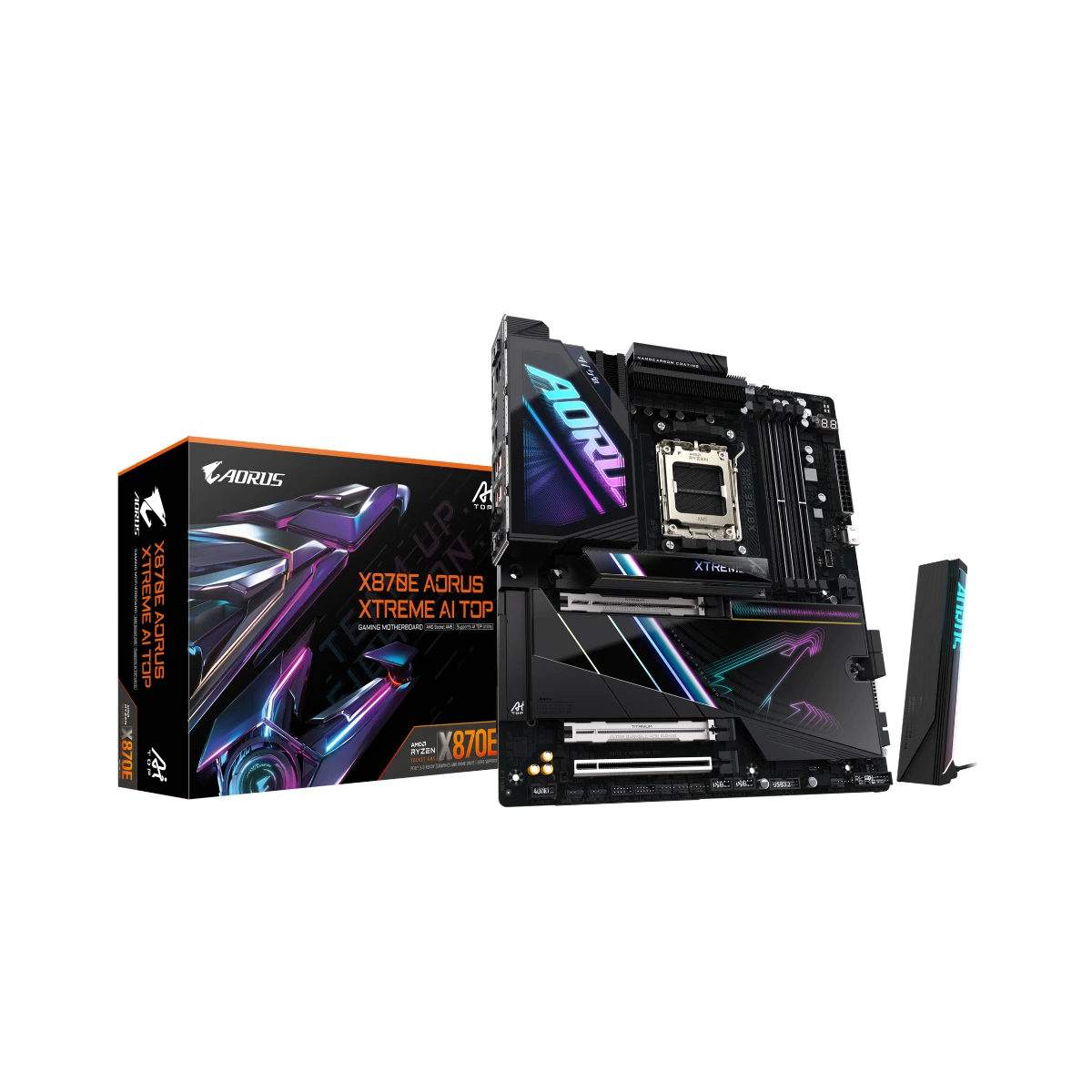 Gigabyte X870E AORUS XTREME AI TOP AM5 E-ATX Gaming Motherboard - X870E-A-XTREME-AI-TOP