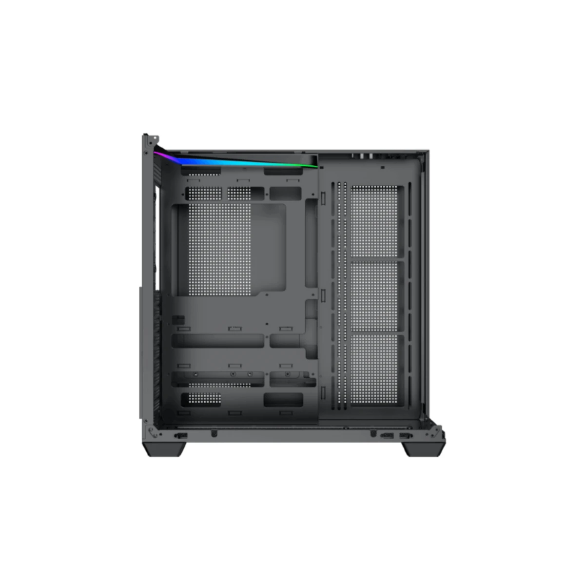 Xigmatek Aqua V (H23A) Tempered Glass Mid-tower ATX Case - Black | EN49071 view 5