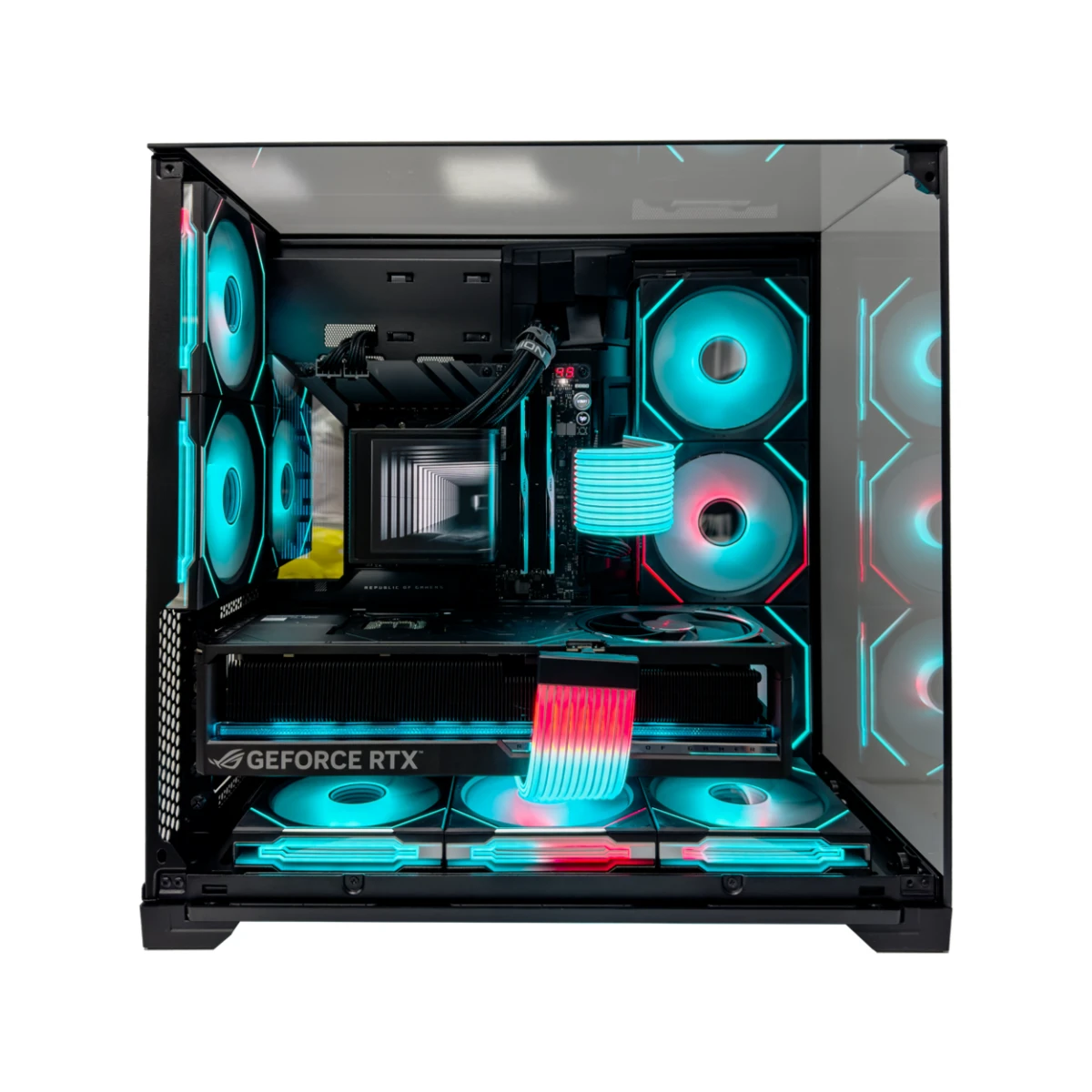 Gaming PC Infinite Horizon (Ryzen 7 9800X3D, 64 GB DDR5 RAM, RTX 5090 32GB GPU) view 3