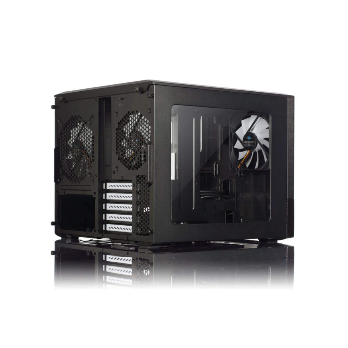Fractal Design Node 804 Micro-ATX Cube Case - Black | FD-CA-NODE-804-BL-W view 3
