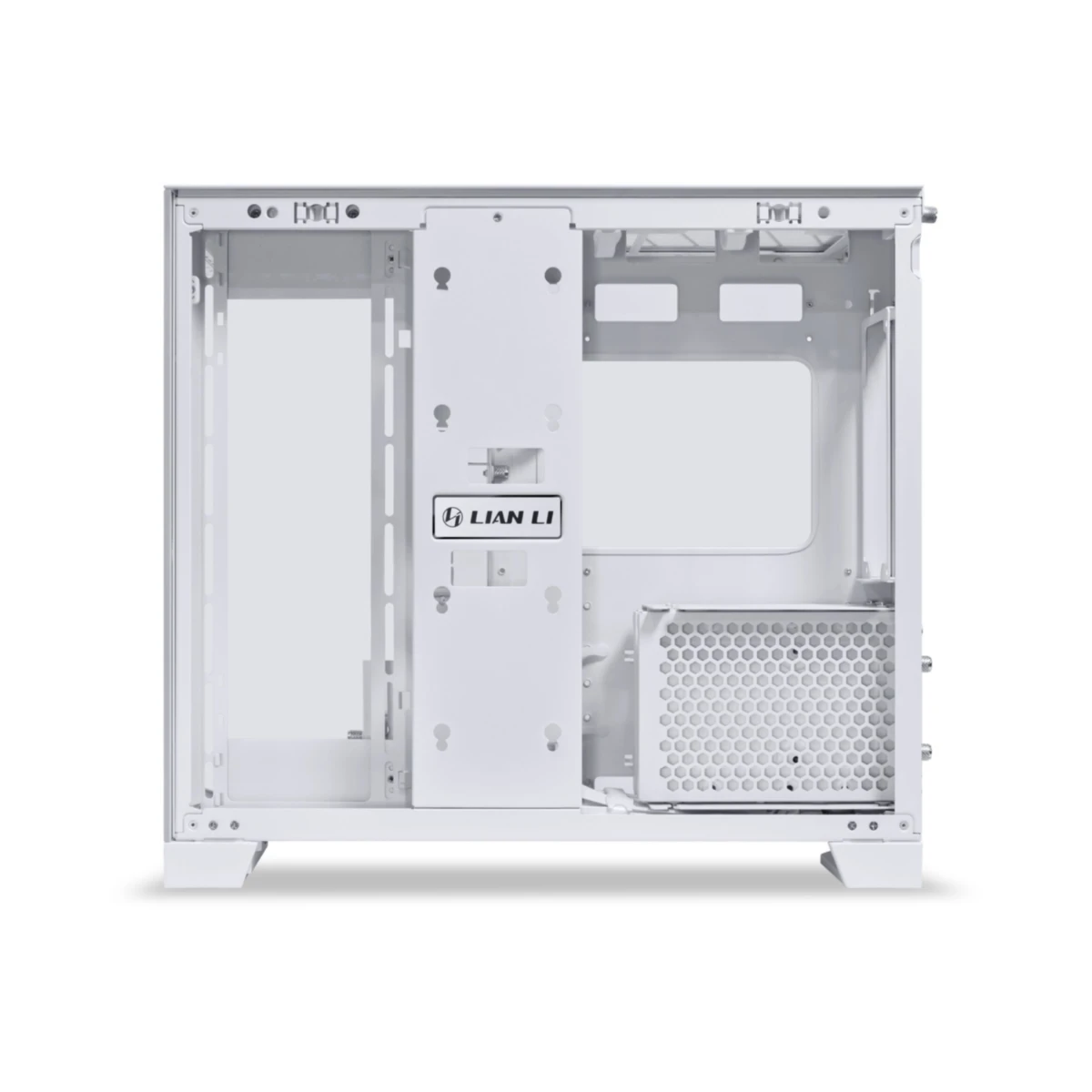 Lian Li O11 Dynamic Mini V2 Flow ATX Case - White | G99.O11DMIV2FW.00 view 3