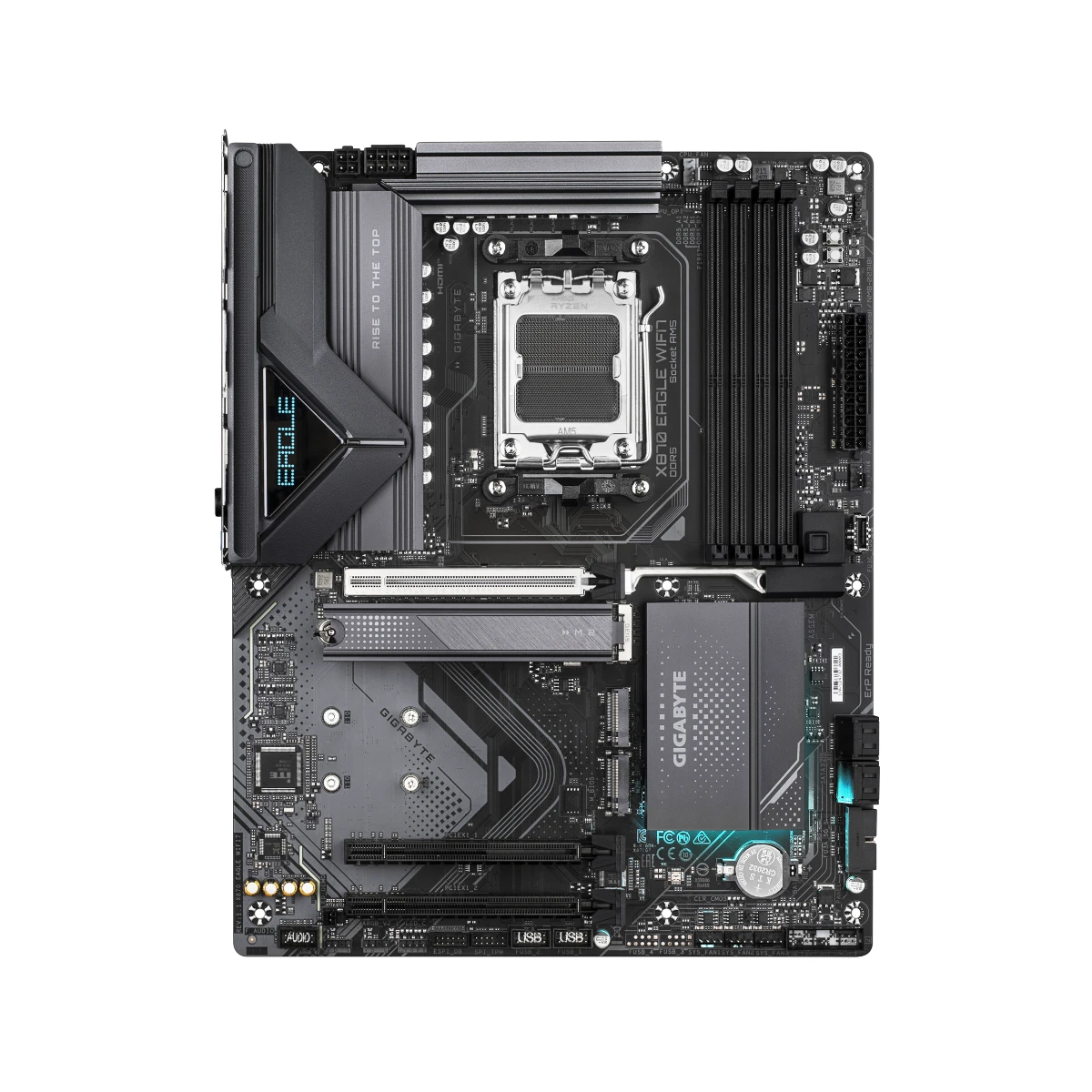 Gigabyte X870 EAGLE WIFI7 AM5 ATX Gaming Motherboard - X870-EAGLE-WIFI7 view 2