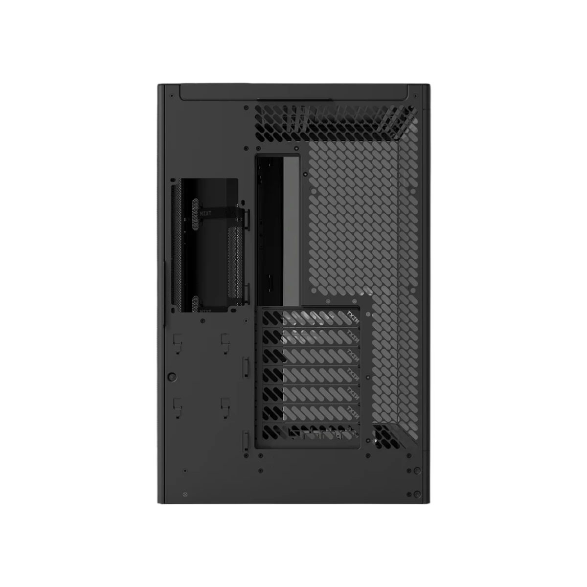 NZXT H6 Compact Dual-Chamber Mid-Tower ATX Case - Black | CC-H62FB-01 view 4