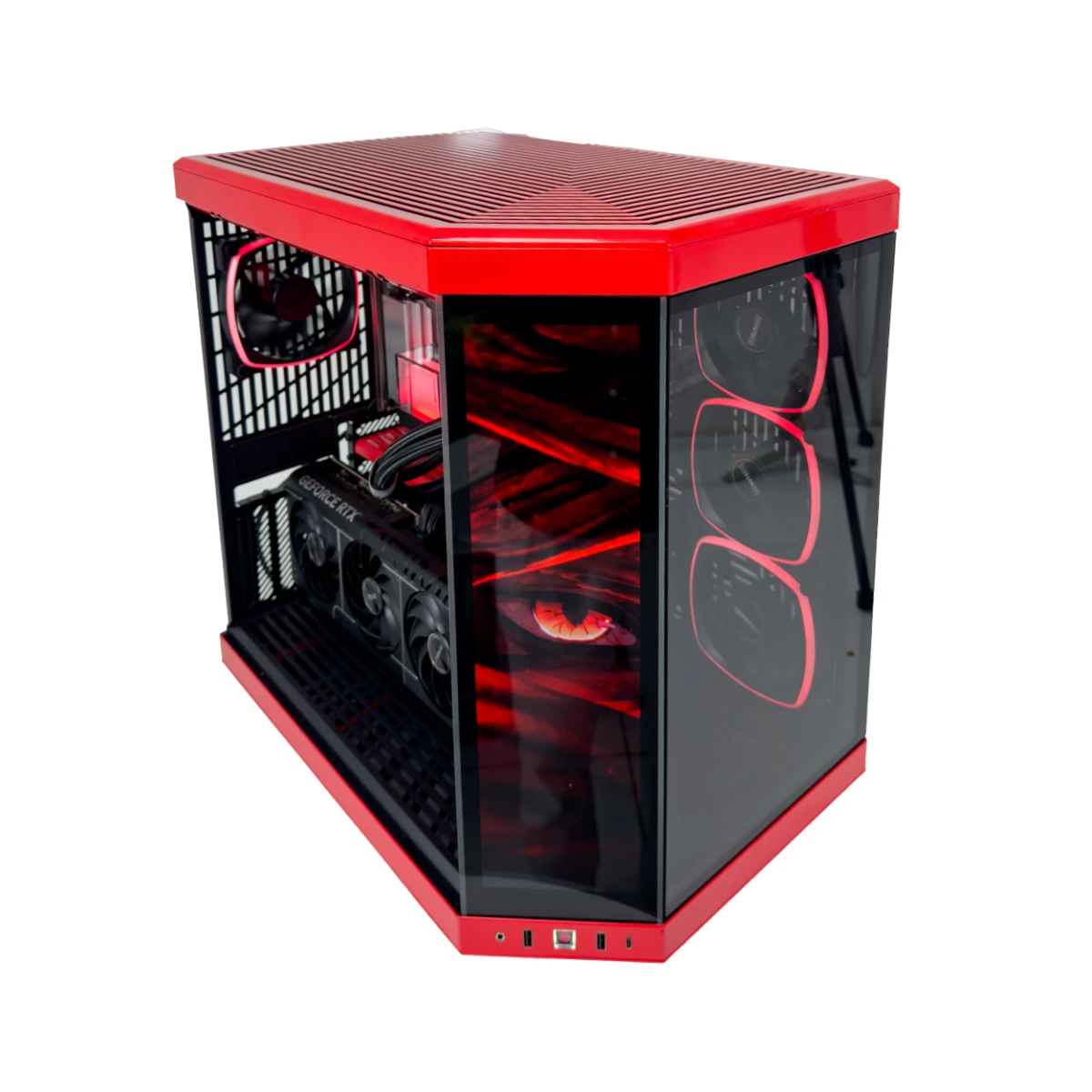 Gaming PC Zeus (Ryzen 7 7800X3D, 32 GB DDR5 RAM, RTX 5070 12GB GPU) view 2
