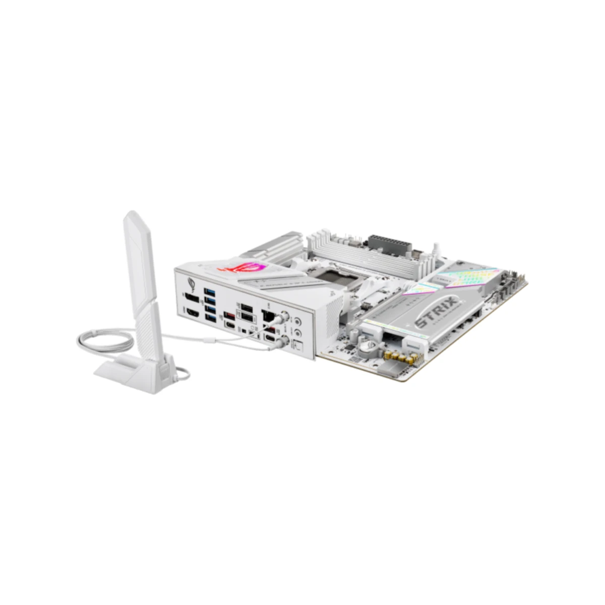 ASUS ROG STRIX B850-G GAMING WiFi AM5 DDR5 Micro-ATX Motherboard - White | 90MB1M30-M0EAY0 view 5