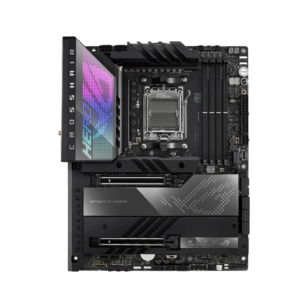 ASUS ROG Crosshair X670E Hero AM5 ATX Gaming Motherboard - 90MB1BC0-M0EAY0