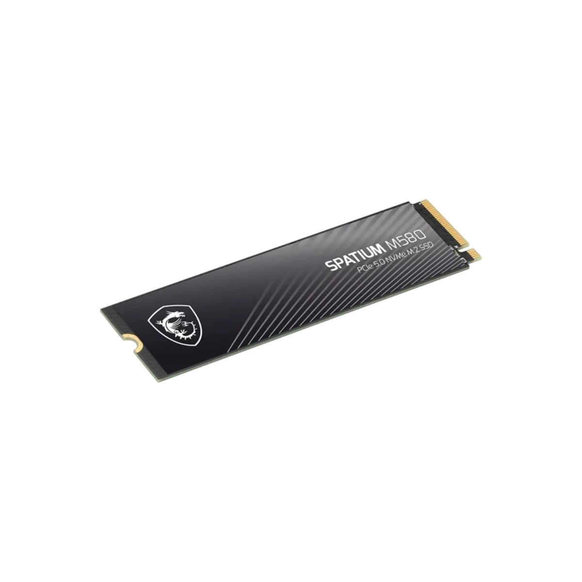 MSI SPATIUM M580 4TB PCIe 5.0 NVMe M.2 SSD - Black | S78-440R210-P83 view 4