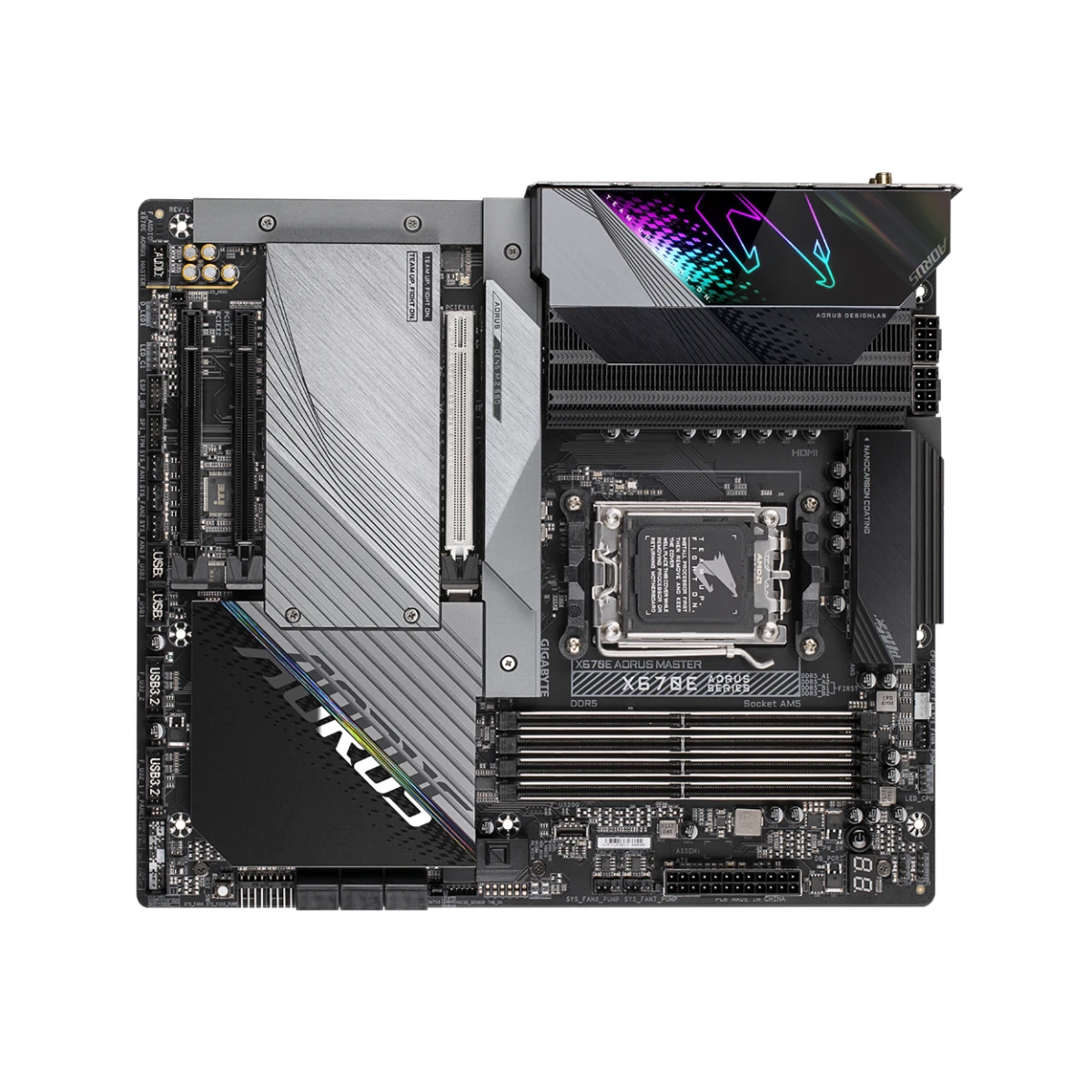 Gigabyte X670E AORUS Master AM5 E-ATX Motherboard DDR5 - X670E-AORUS-MASTER view 4