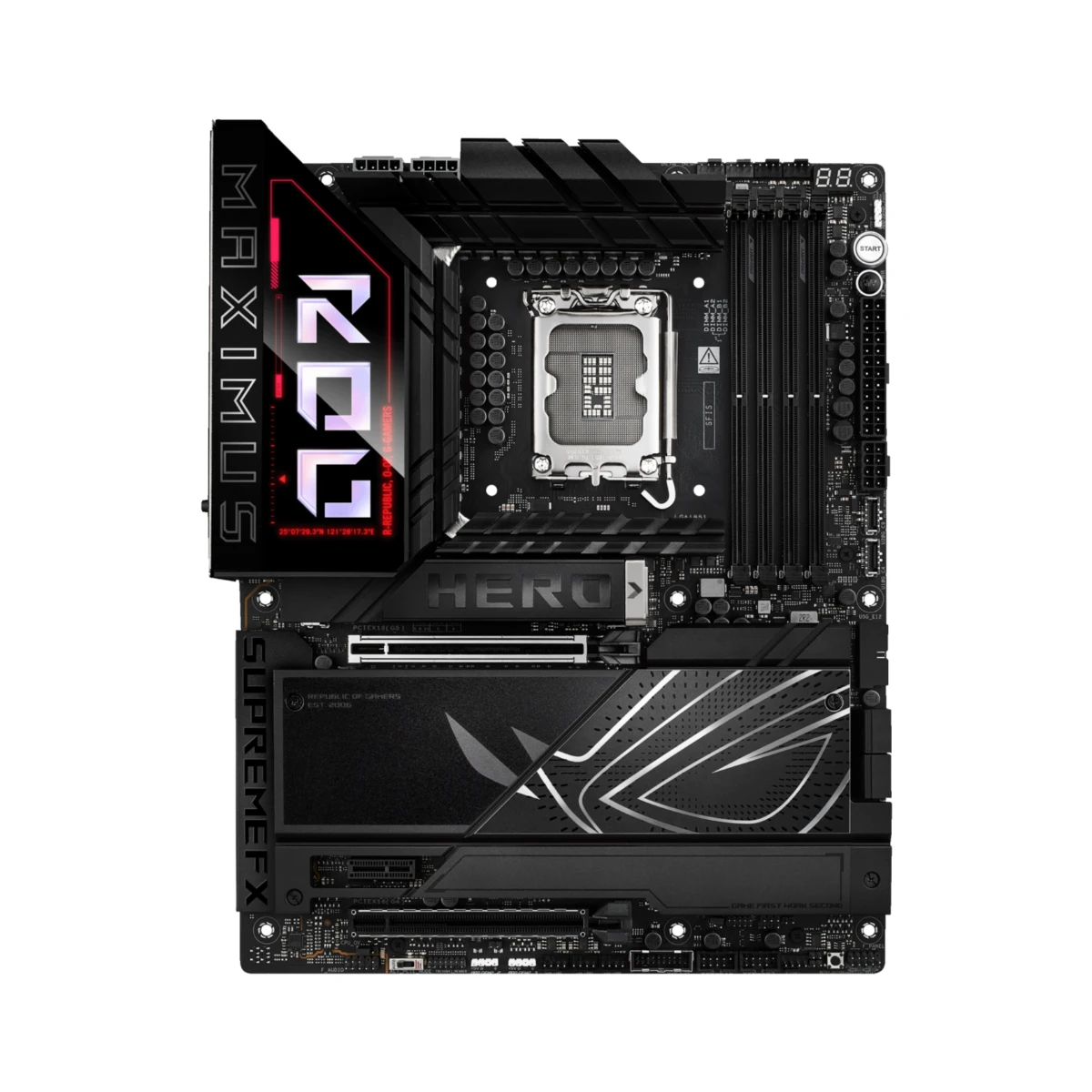 ASUS ROG MAXIMUS Z890 HERO LGA 1851 ATX Gaming Motherboard - 90MB1ID0-M0EAY0 view 2