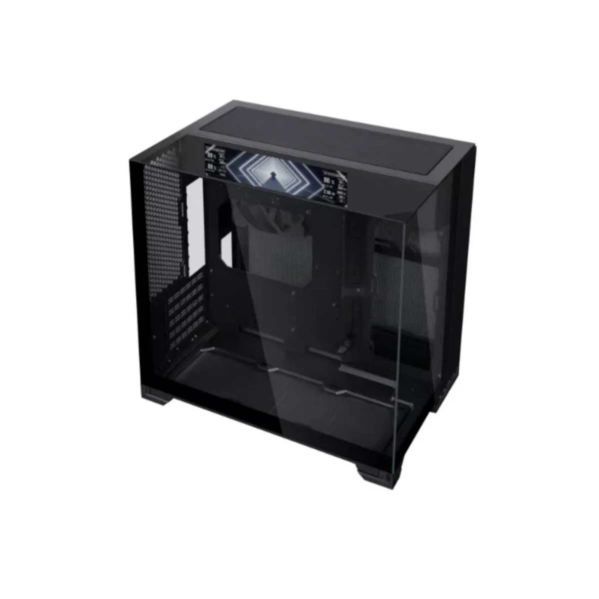 Lian Li O11 Vision-M Digital Dual-Chamber Case - Black | G99.O11VMDX.00