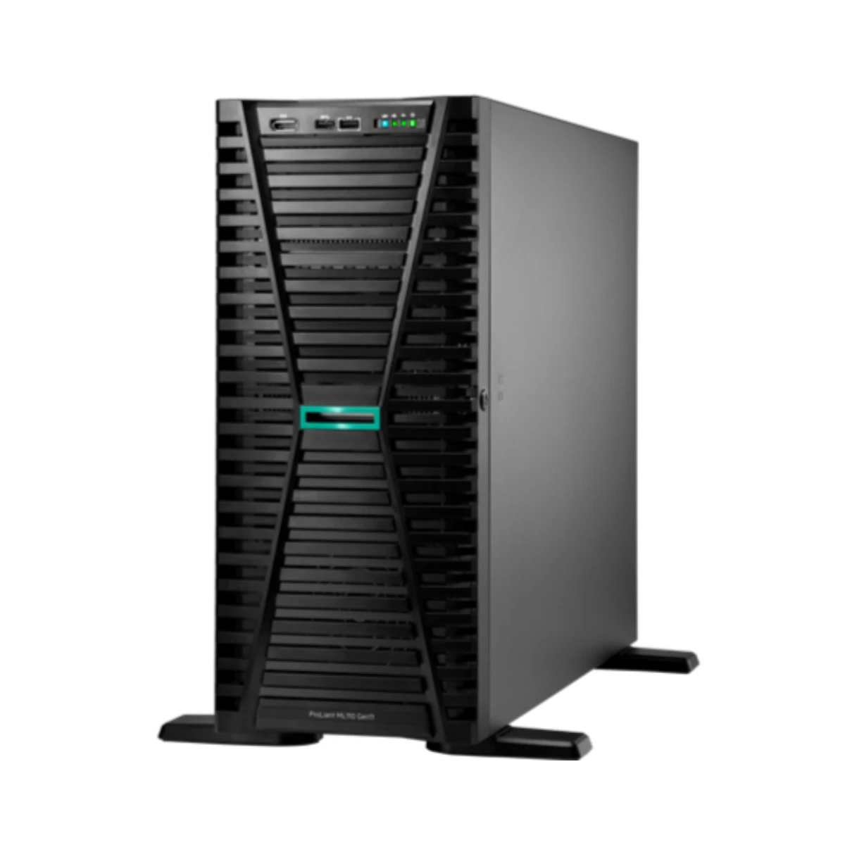 HPE ProLiant ML110 Gen11 Tower Server (Intel Xeon 3508U, 32GB RAM, 2TB HDD, 500W RPS PSU) - P75330-D65