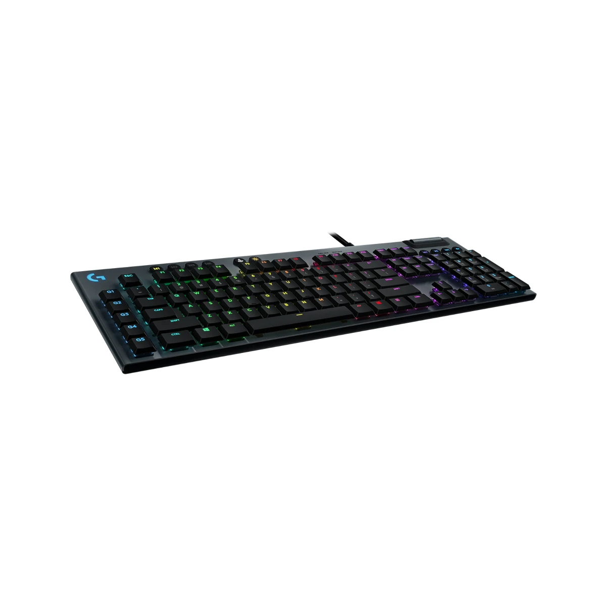 Logitech G815 LIGHTSYNC RGB Mechanical Tactile Gaming Keyboard - Black | 920-008992 view 2