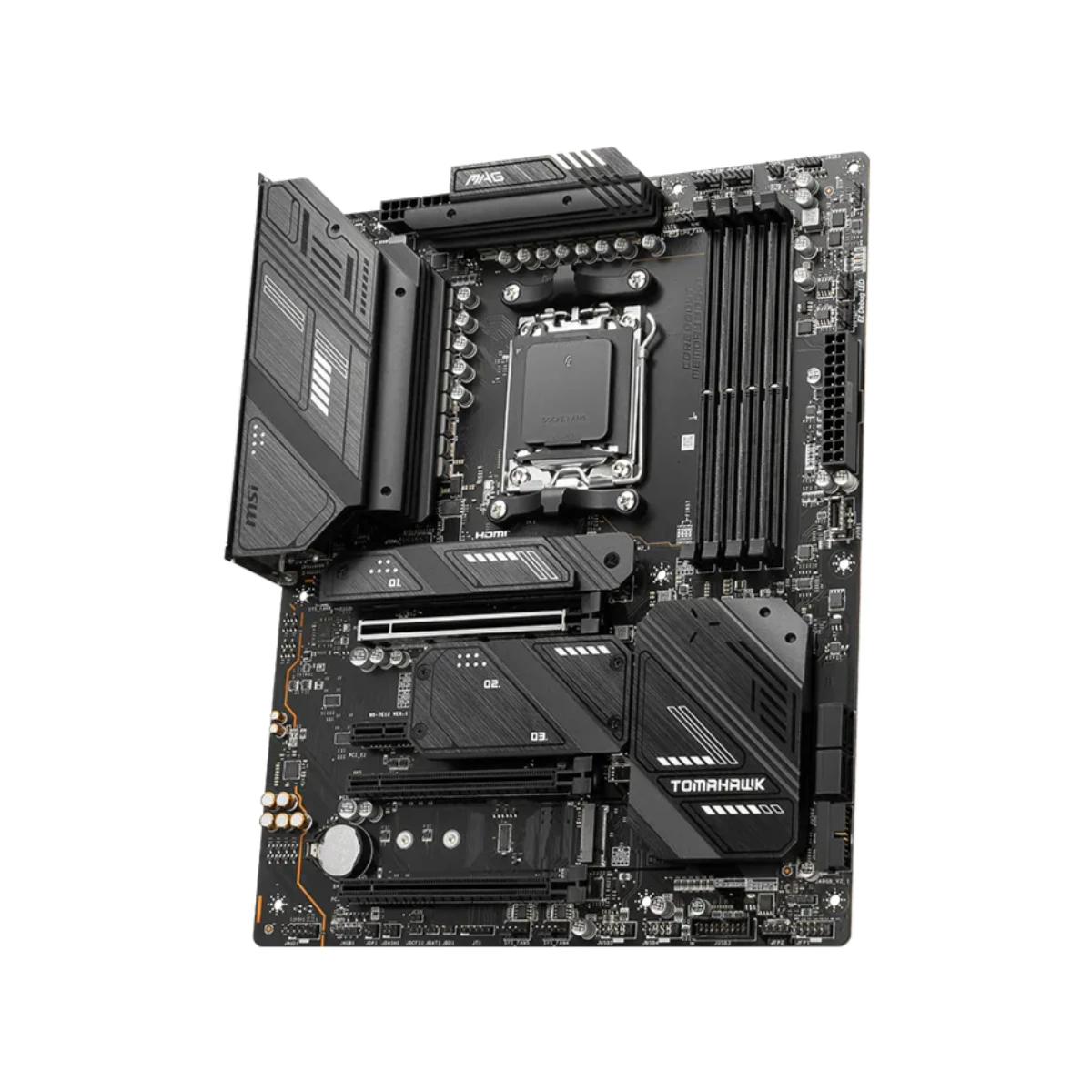 MSI MAG X670E TOMAHAWK WiFi AM5 ATX Motherboard AMD DDR5 - 911-7E12-003 view 3