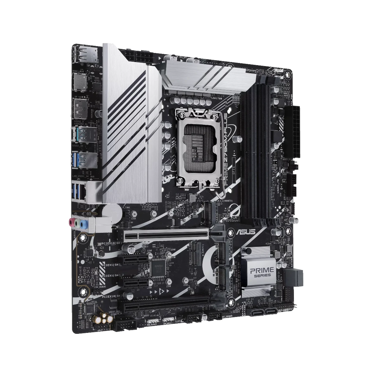 ASUS Prime Z790M-Plus Micro-ATX Motherboard Intel LGA 1700 DDR5 - 90MB1E70-M0EAY0 view 2