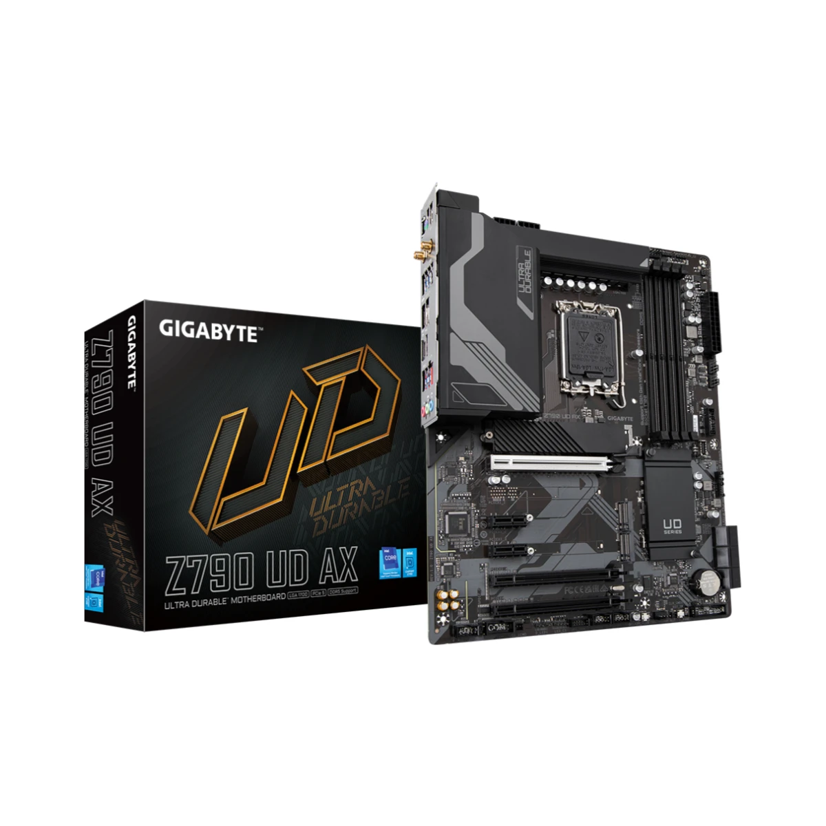 Gigabyte Z790 UD AX ATX Gaming Motherboard Intel LGA 1700 WiFi 6 - Z790-UD-AX