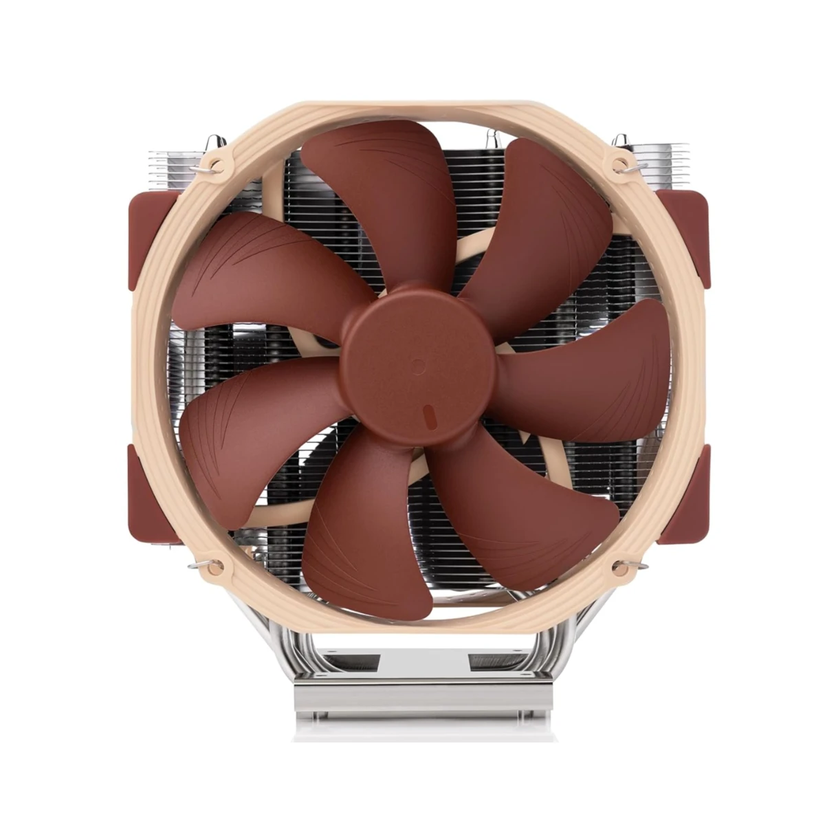 Noctua NH-U14S TR5-SP6 Premium Air CPU Cooler - Brown (NF-A15 140mm PWM Fan, SSO2 Bearing, 1500 RPM, sTR5/SP6 Support) - NH-U14S TR5-SP6 view 2