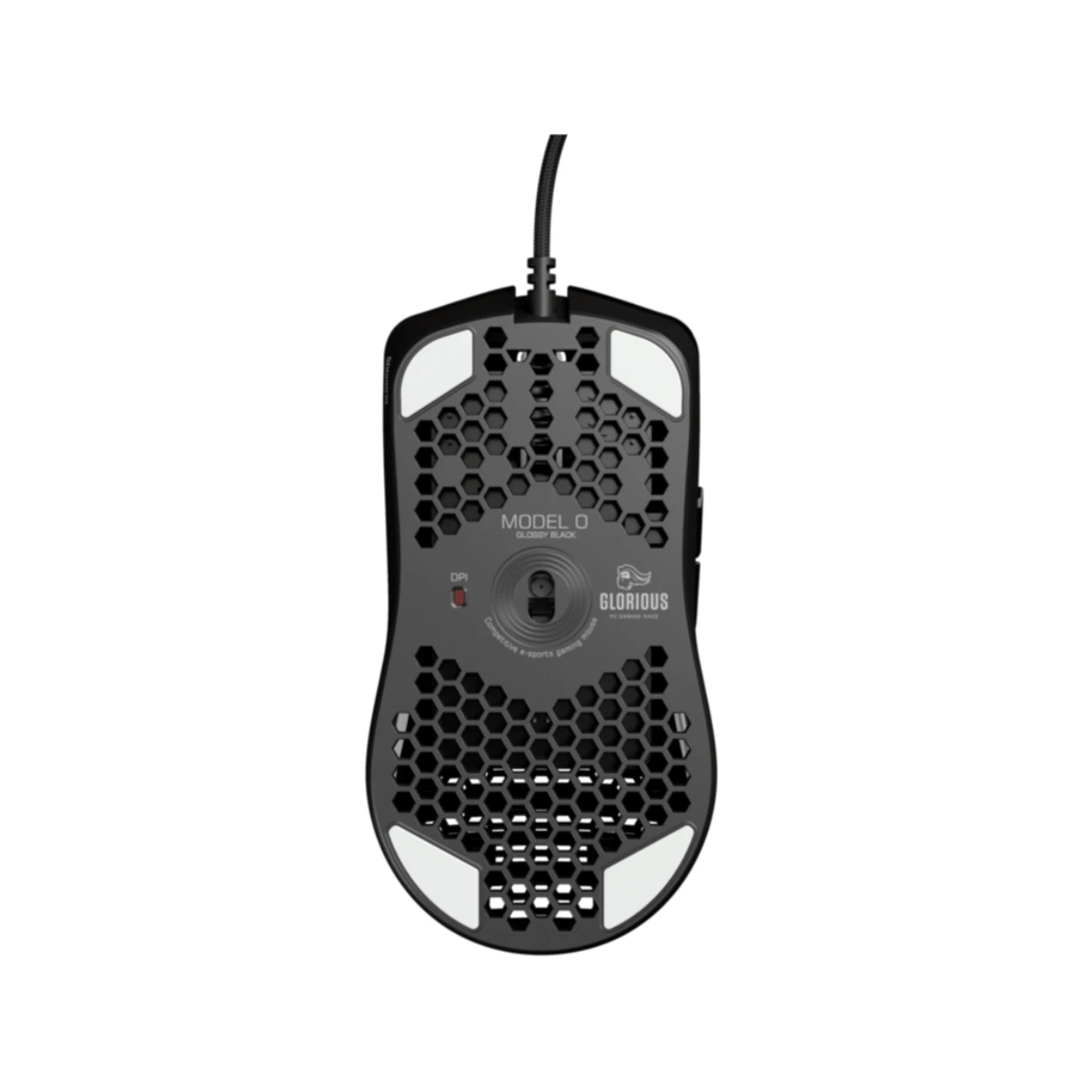 GLORIOUS Model O 12000 DPI RGB Gaming Mouse - Glossy Black - GO-GBLACK view 4