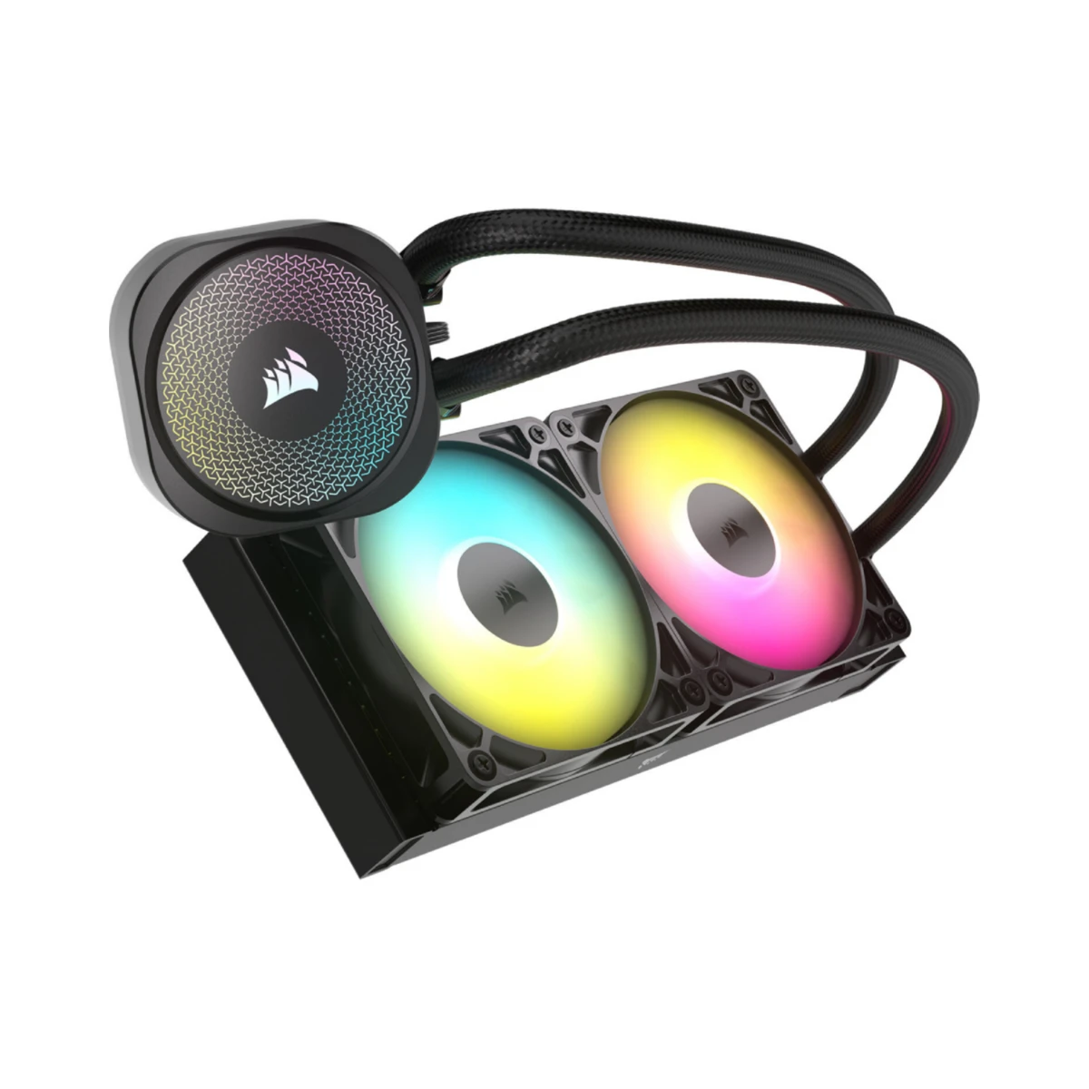 Corsair NAUTILUS 240 RS AIO ARGB CPU Liquid Cooler - Black | CW-9060092-WW view 3