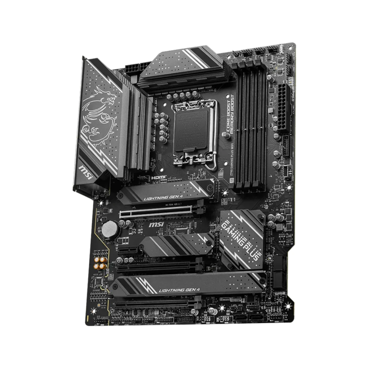 MSI Z790 GAMING PLUS WIFI DDR5 LGA1700 ATX Motherboard – Black - 911-7E06-061 view 3
