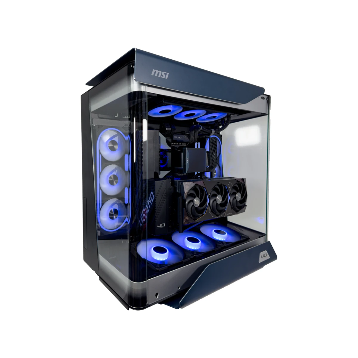 Gaming PC Maestro (Ryzen 7 9800X3D, 32 GB DDR5 RAM, RTX 5080 16GB GPU) - Powered by MSI  view 4