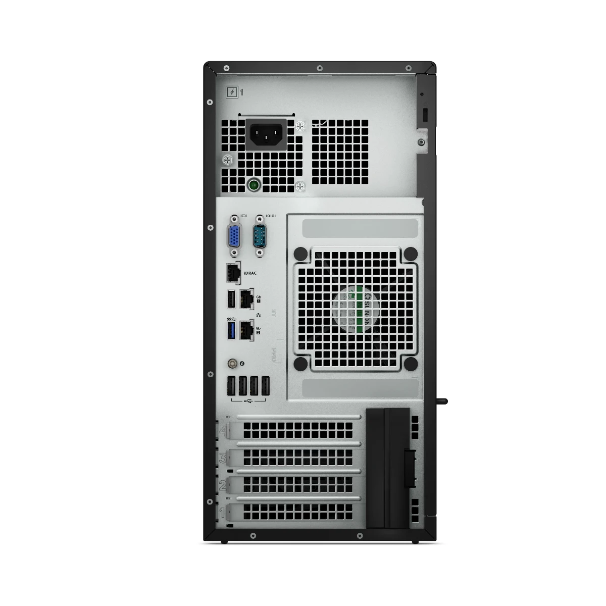 Dell PowerEdge T150 Tower Server (Intel Xeon E-2300 Series Processor, Up to 128GB DDR4 ECC RAM) - T150 view 3