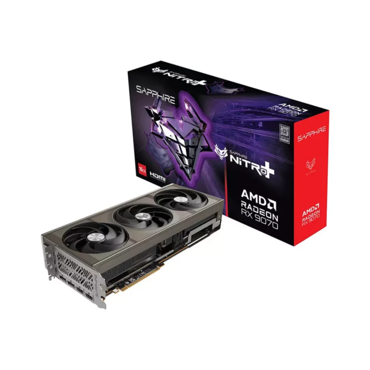 Sapphire NITRO+ AMD Radeon RX 9070 16GB GDDR6 Graphics Card, FSR 4.0 - 11349-01-20G